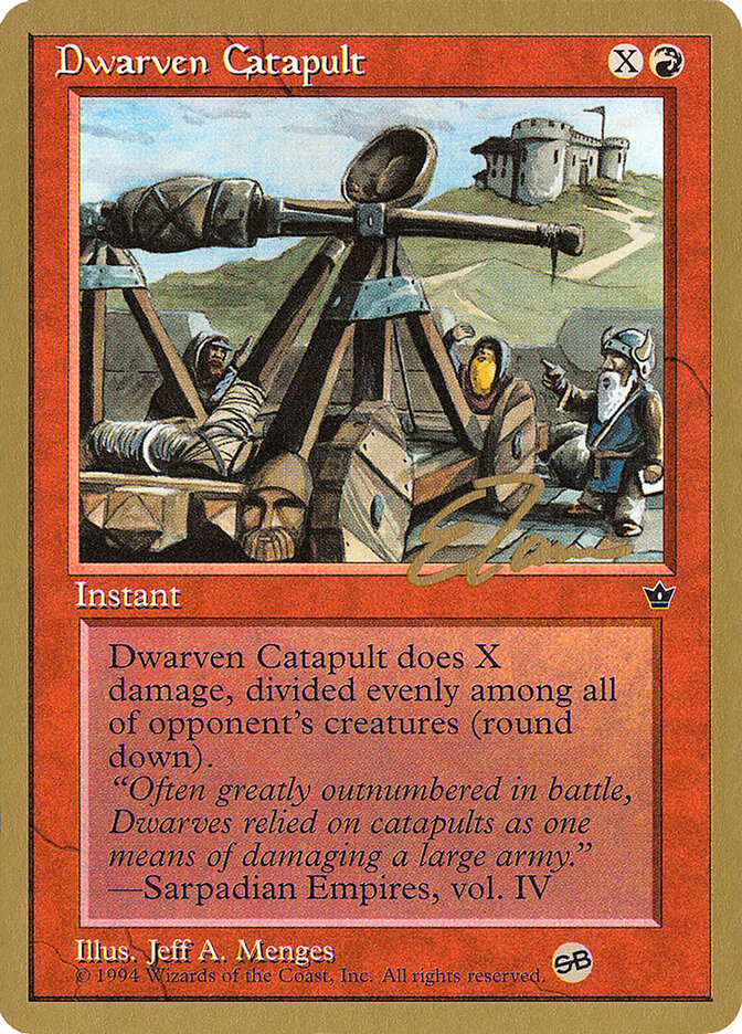 Dwarven Catapult card front