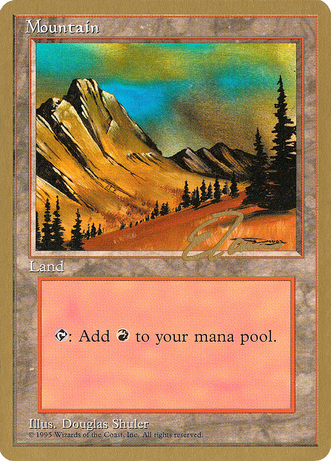 Mountain card front