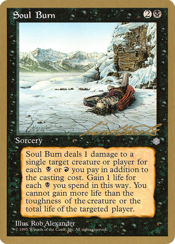 Soul Burn card front