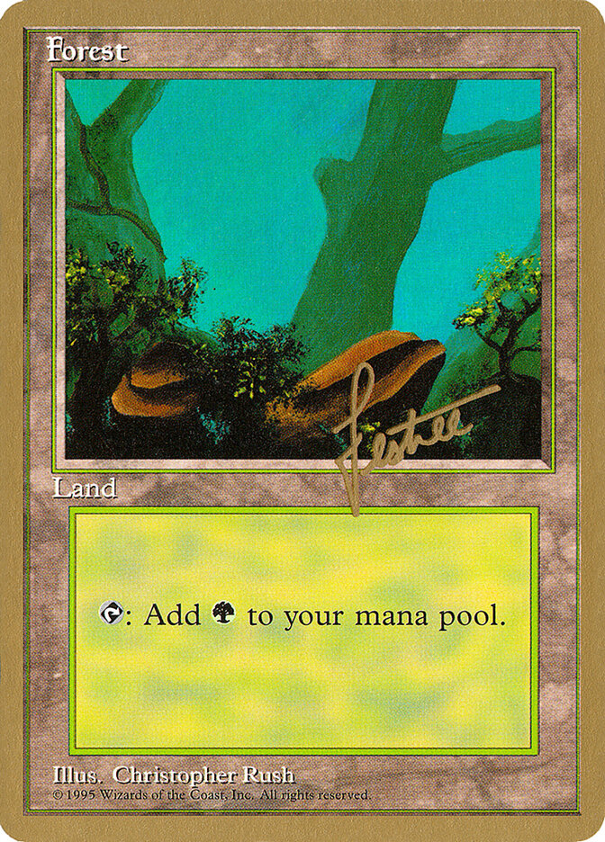Forest card front