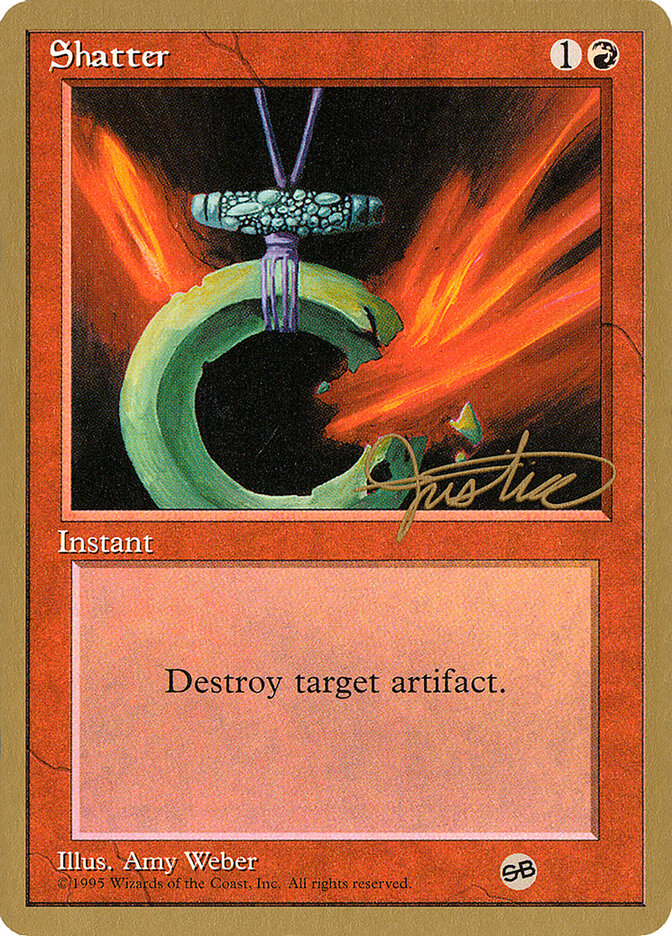 Shatter card front