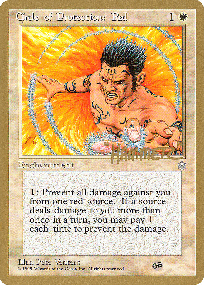 Circle of Protection: Red card front