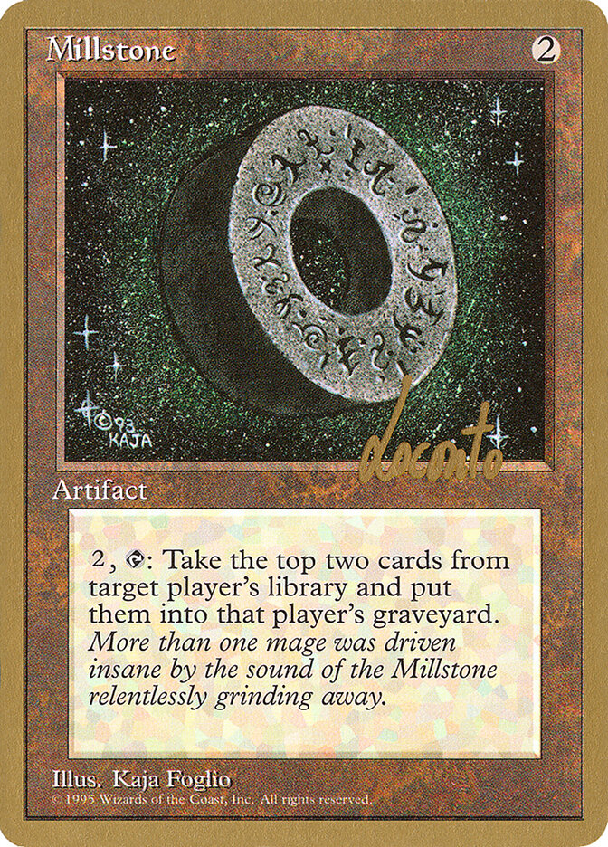 Millstone card front