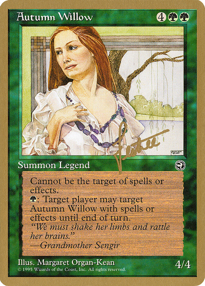 Autumn Willow card front