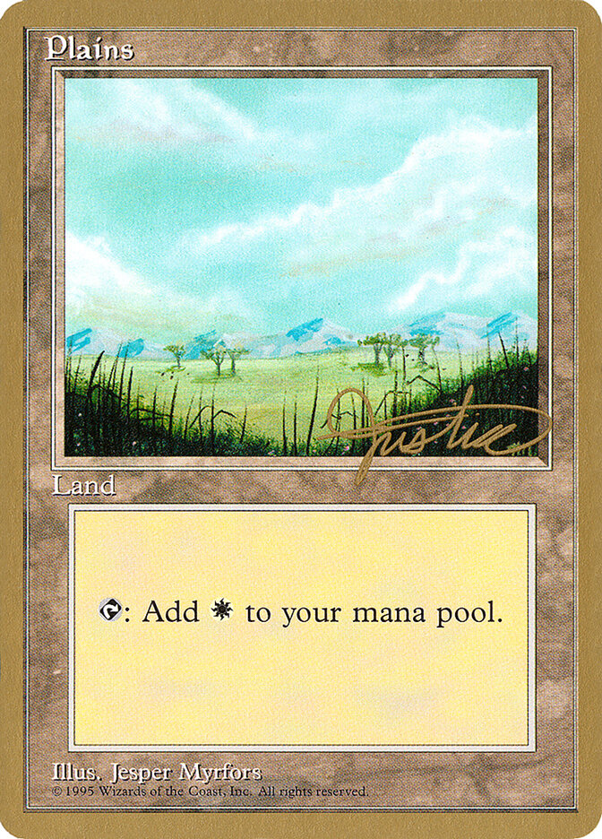 Plains card front