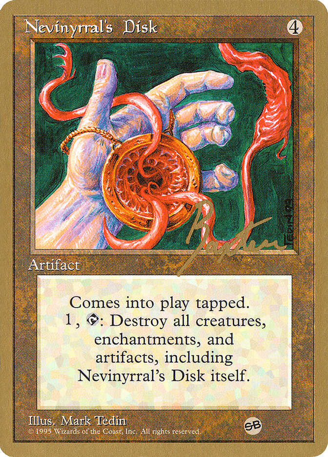 Nevinyrral's Disk card front