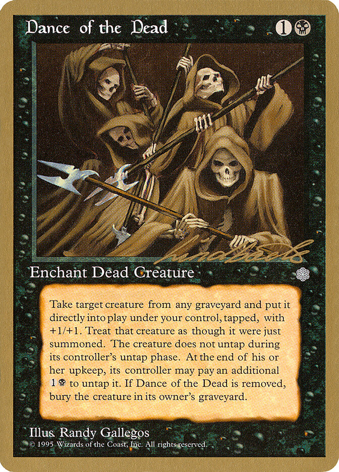 Dance of the Dead card front