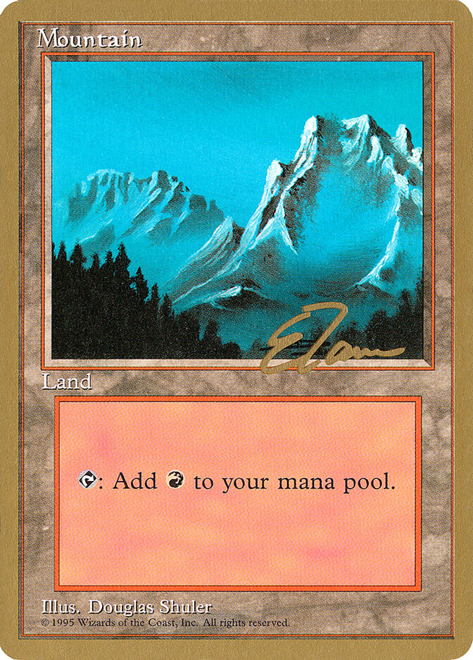 Mountain card front