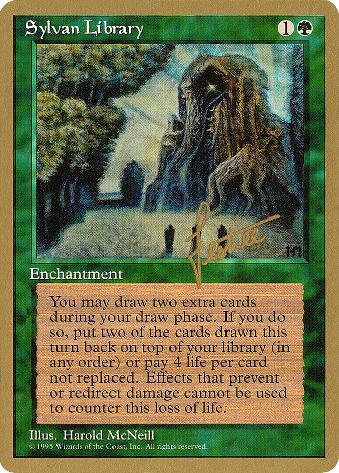 Sylvan Library card front