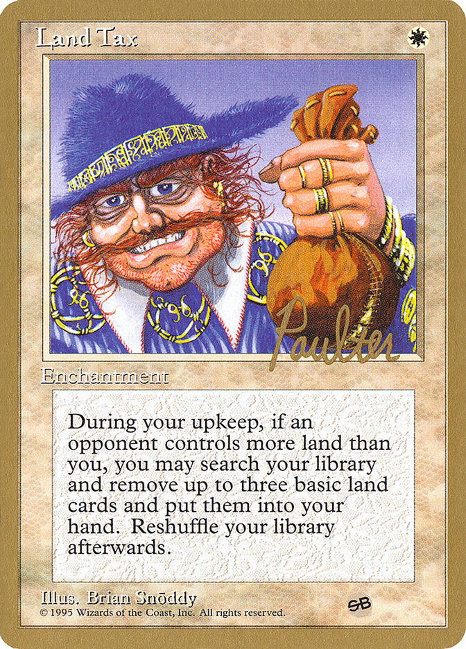 Land Tax card front