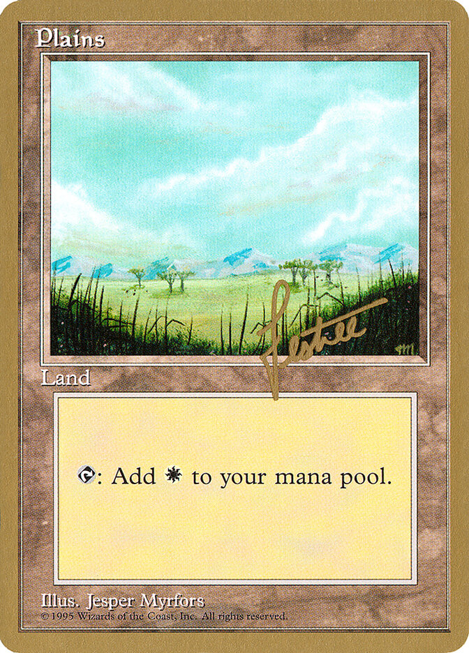 Plains card front