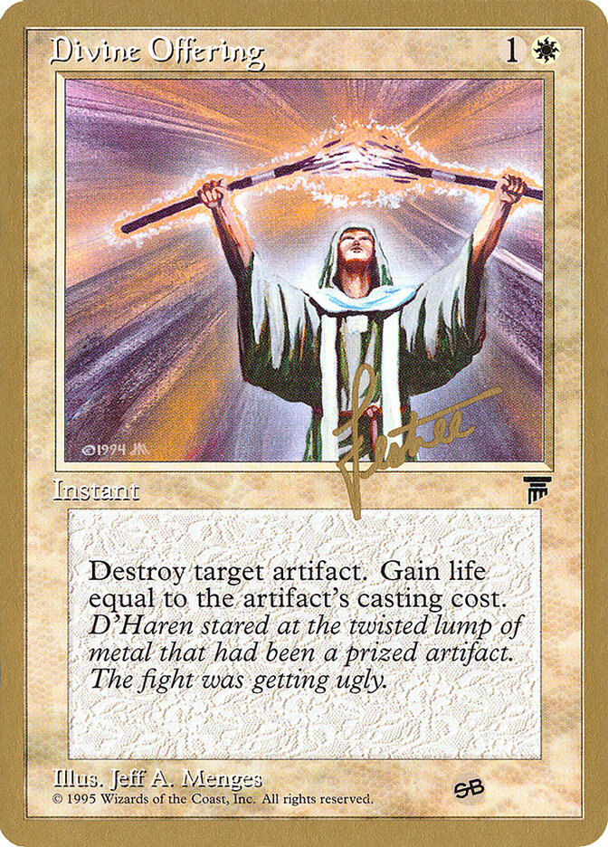 Divine Offering card front