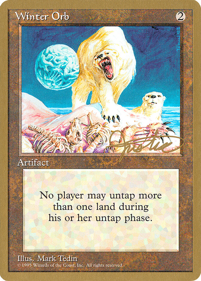 Winter Orb card front