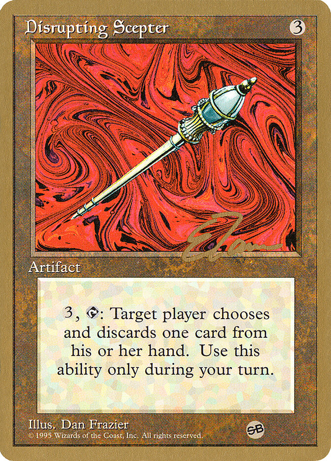 Disrupting Scepter card front