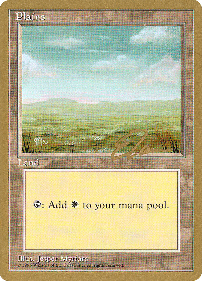 Plains card front