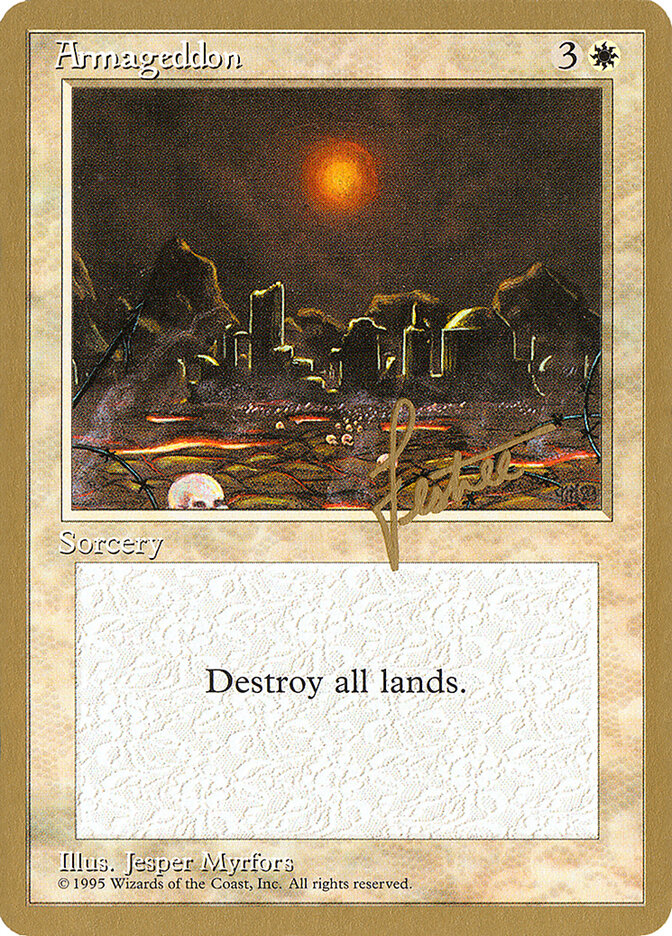 Armageddon card front
