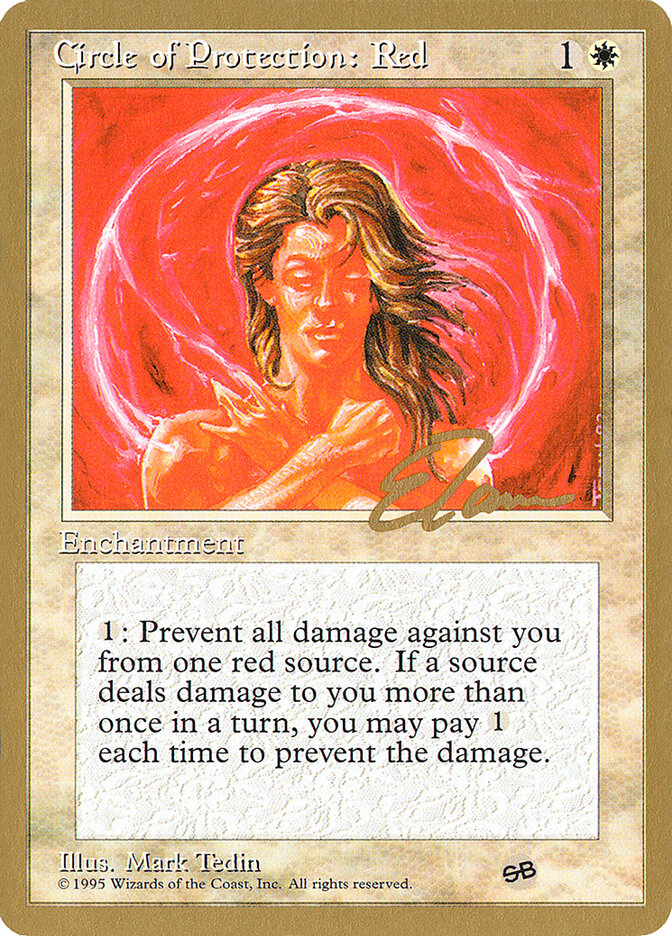 Circle of Protection: Red card front