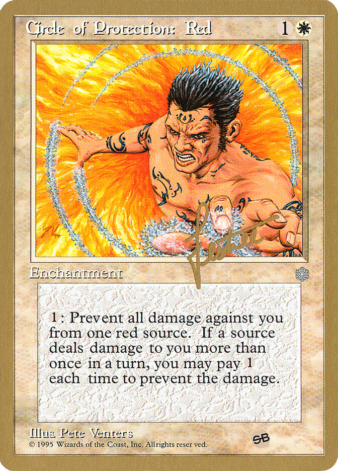 Circle of Protection: Red card front