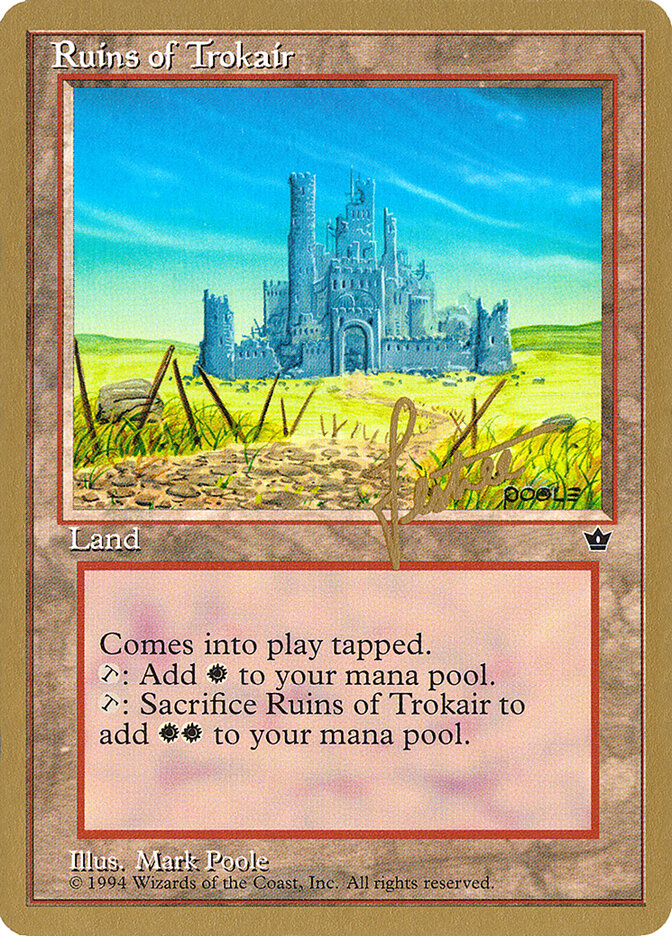 Ruins of Trokair card front