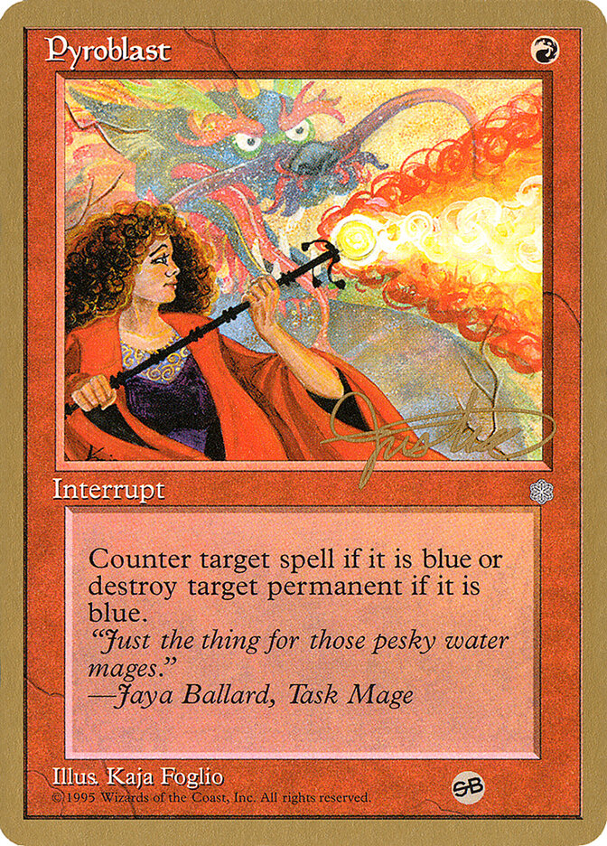 Pyroblast card front