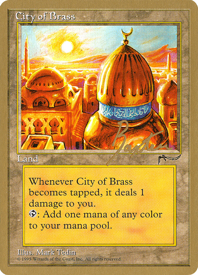 City of Brass card front