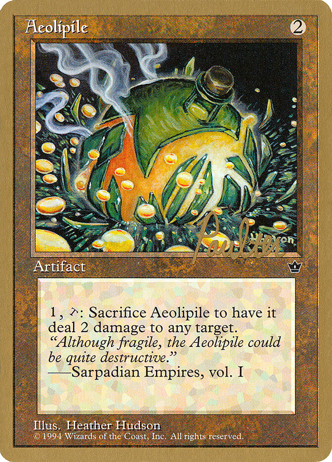 Aeolipile card front