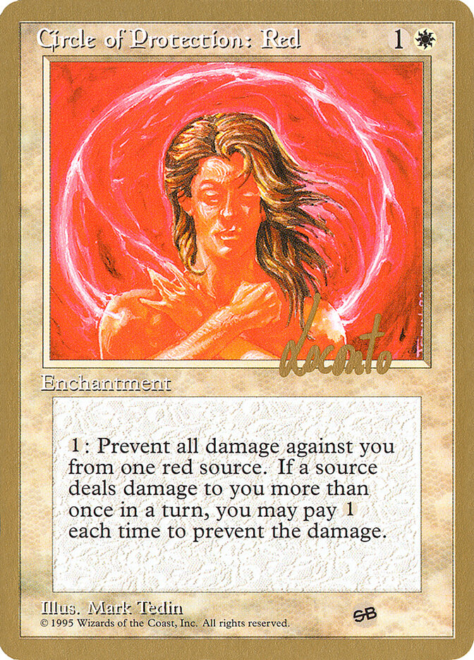 Circle of Protection: Red card front