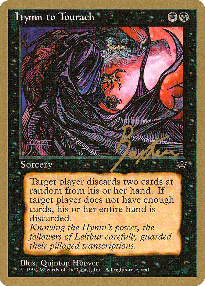 Hymn to Tourach card front