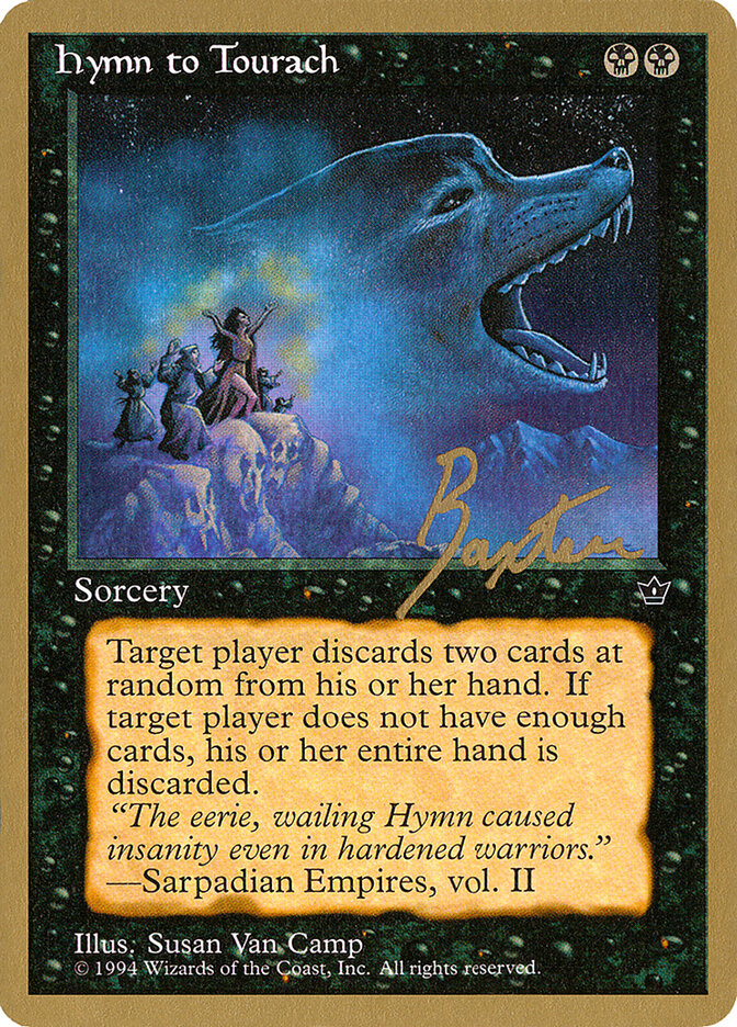 Hymn to Tourach card front