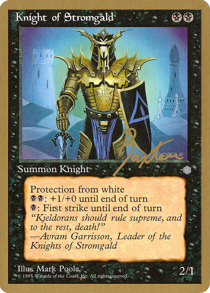 Knight of Stromgald card front