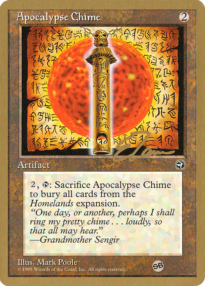 Apocalypse Chime card front