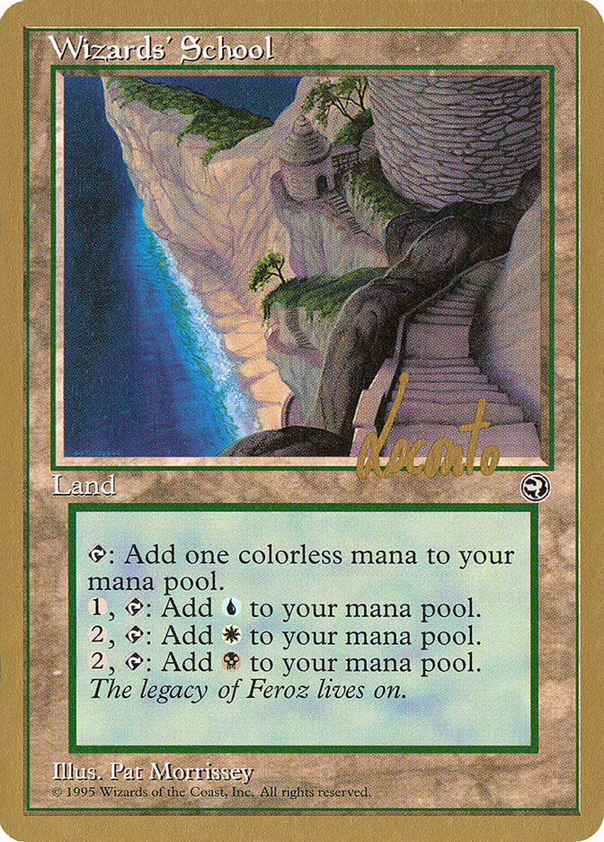 Wizards' School card front