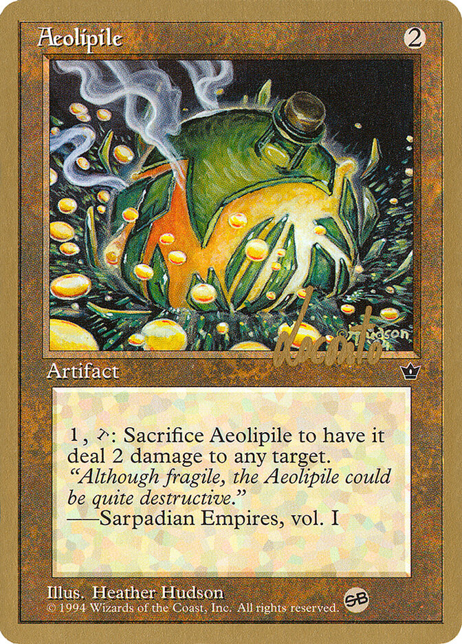 Aeolipile card front