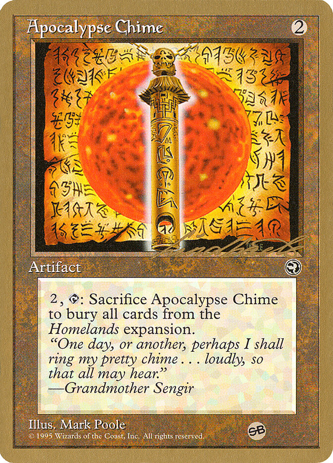 Apocalypse Chime card front