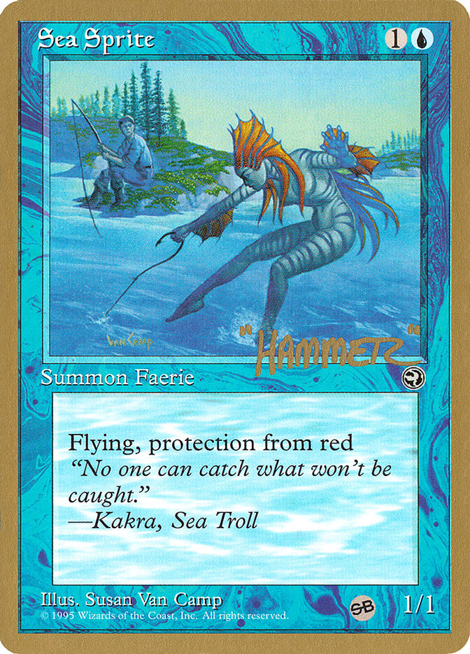 Sea Sprite card front
