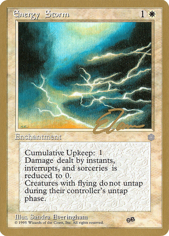 Energy Storm card front