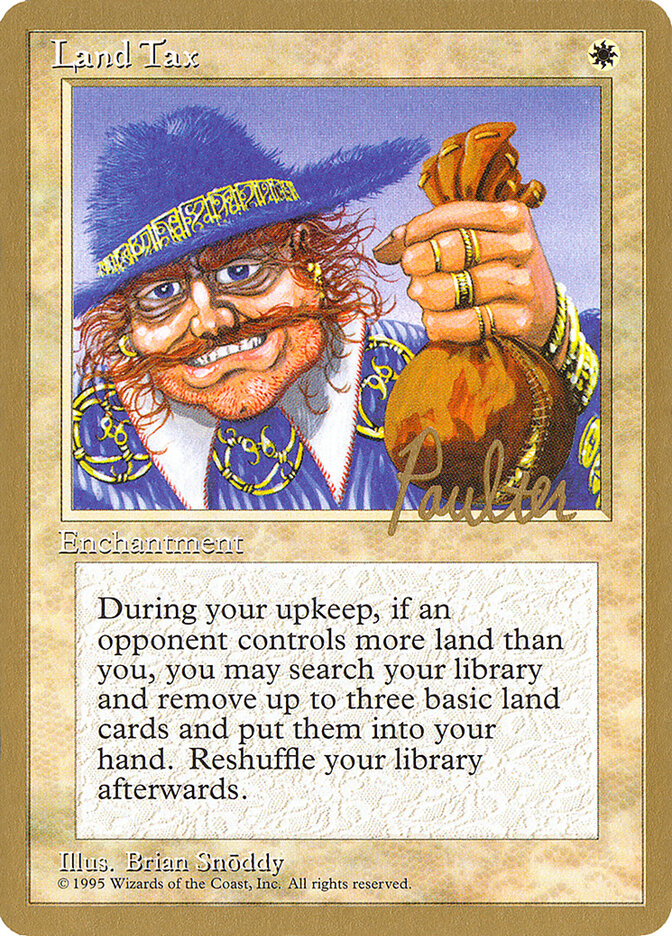 Land Tax card front