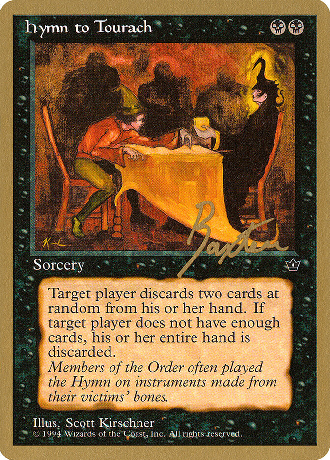 Hymn to Tourach card front