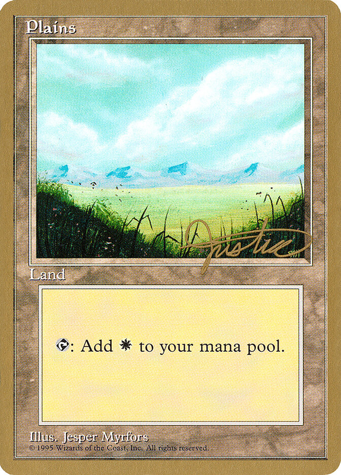 Plains card front