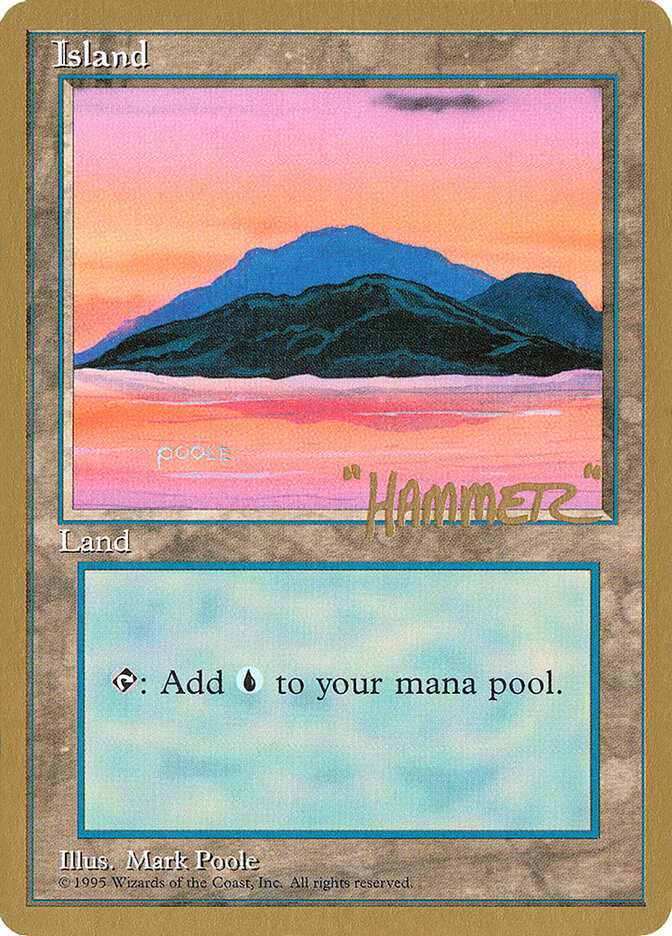 Island card front