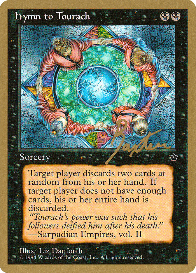 Hymn to Tourach card front