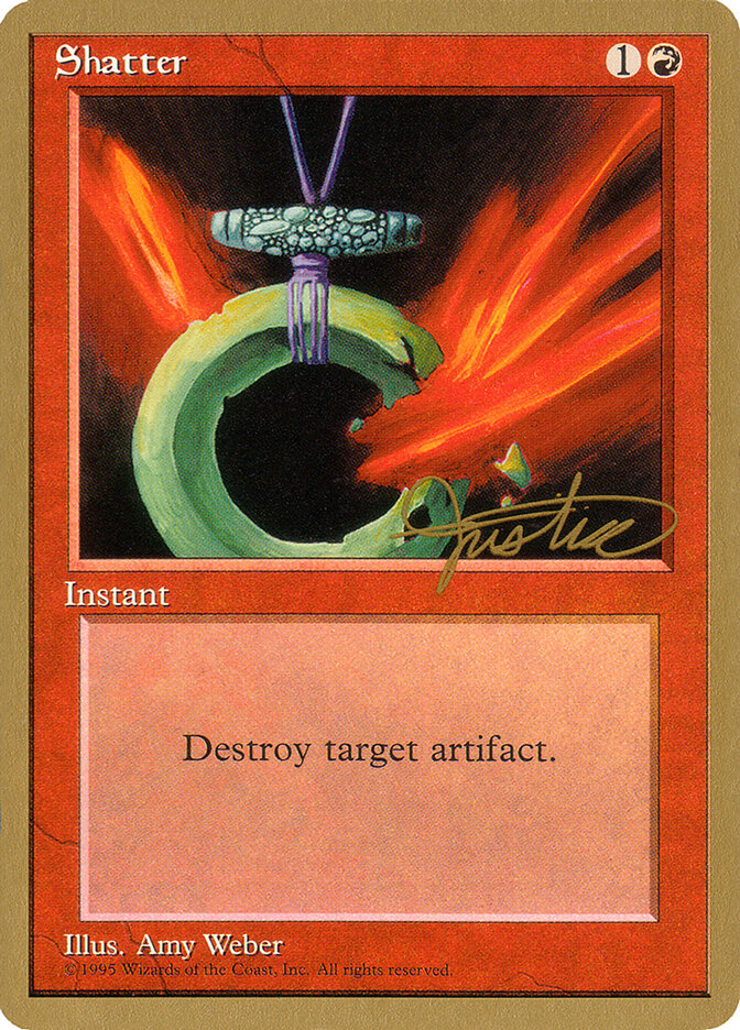 Shatter card front
