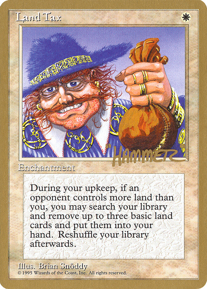 Land Tax card front