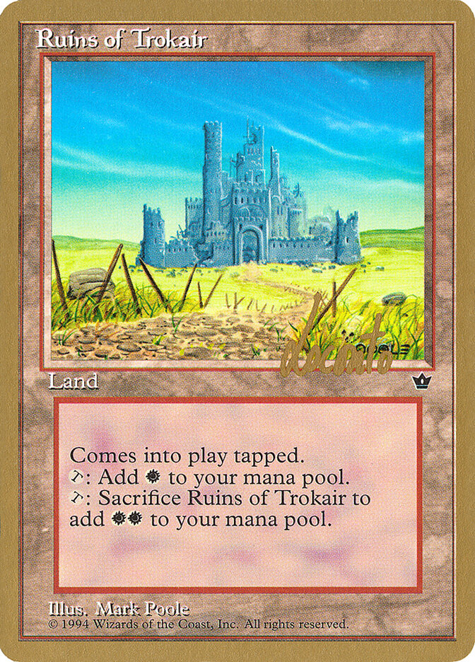 Ruins of Trokair card front