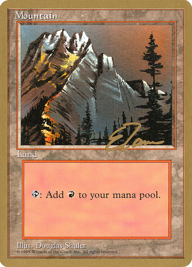 Mountain card front