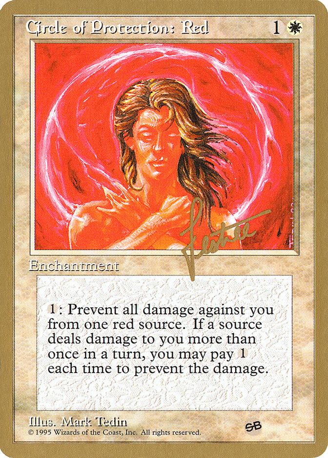 Circle of Protection: Red card front