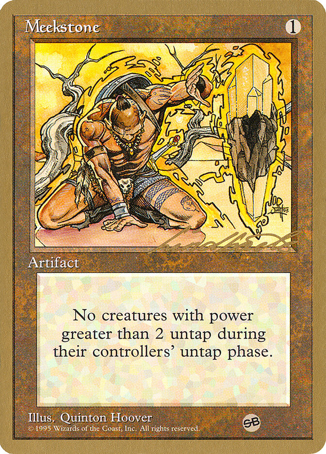 Meekstone card front