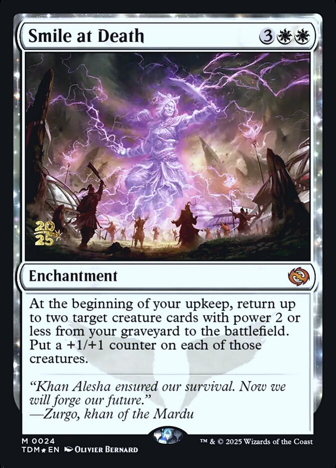 Smile at Death card front