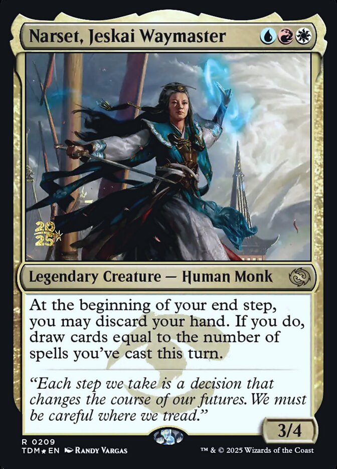 Narset, Jeskai Waymaster card front