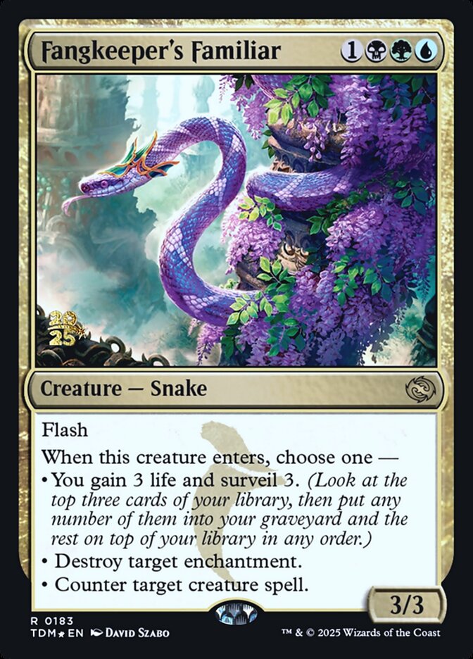 Fangkeeper's Familiar card front